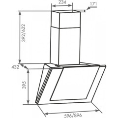 Кухонная вытяжка ZorG Titan 750 60 M бежевый