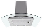 Кухонная вытяжка MAUNFELD Ancona PlusA 50  нержавеющая сталь\прозрачное стекло