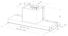 Встраиваемая вытяжка Faber In-Nova Smart X A120