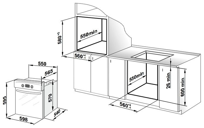 Электрический духовой шкаф Gefest ДА 622 03 К69S