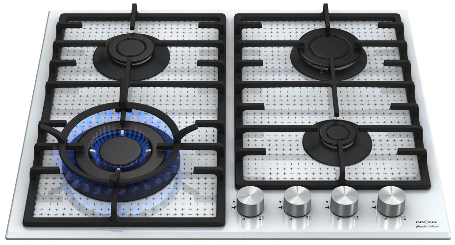 Газовая варочная панель Krona ARDORE 60 WH
