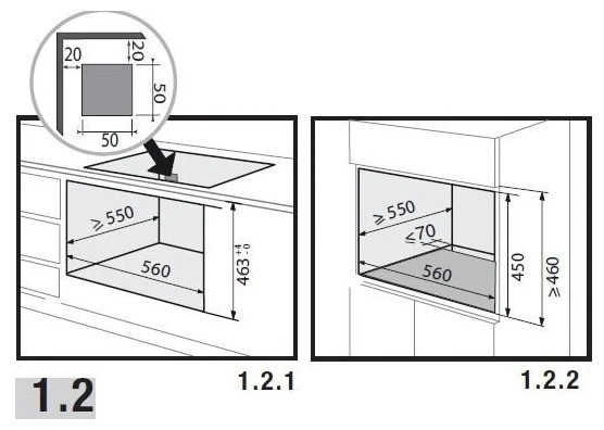 Встраиваемая микроволновая печь De Dietrich DKC 7340 G