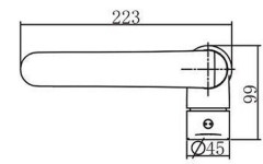 Смеситель для кухни Aquanet Arctic хром/белый AF520-41CW