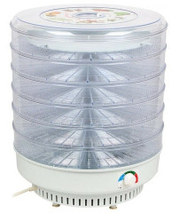 Сушилка для овощей Ветерок Люкс прозрачные уровни, крышка прозрачная