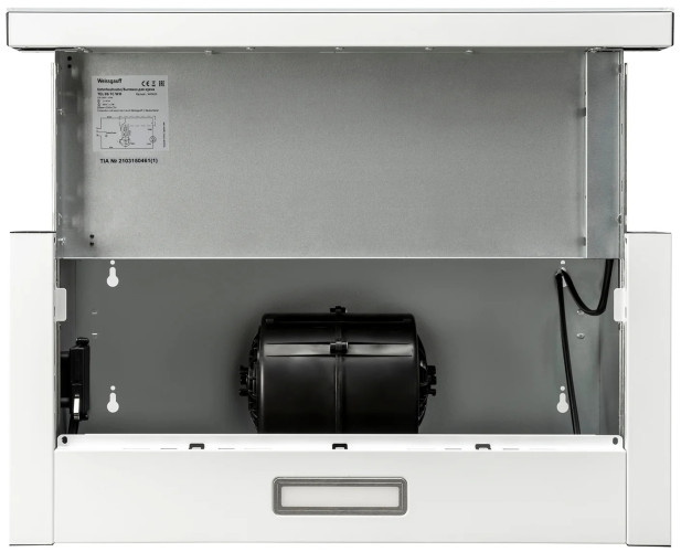 Встраиваемая вытяжка Weissgauff TEL 06 TC WH