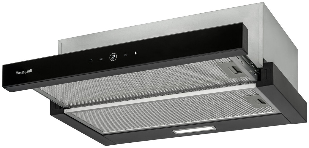 Встраиваемая вытяжка Weissgauff TEL 06 TC BL