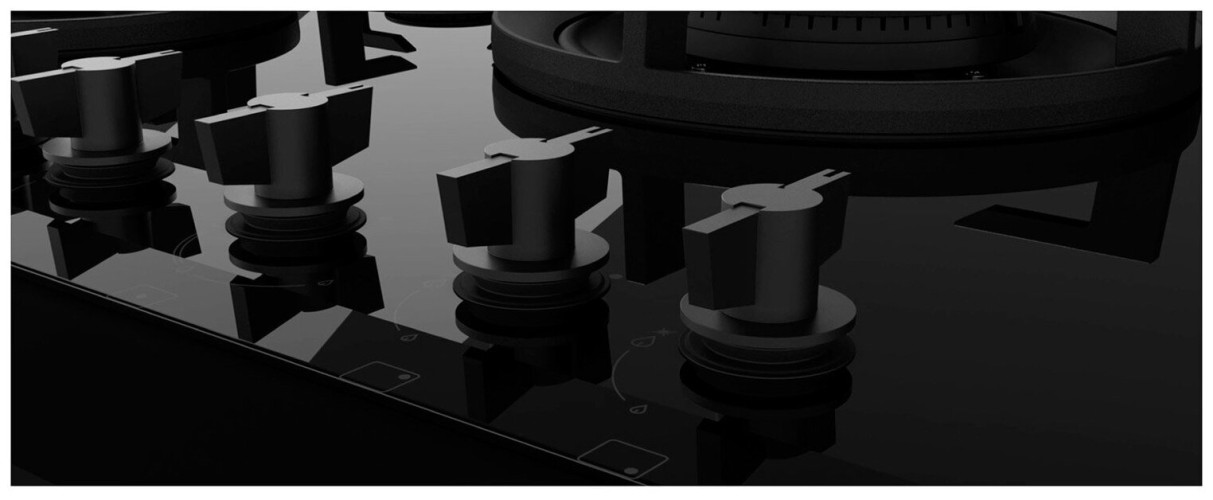 Газовая варочная панель Bertazzoni P905LMODGNE