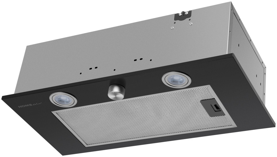 Встраиваемая вытяжка Homsair Camelia Power 60RD черный
