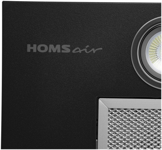 Встраиваемая вытяжка Homsair Camelia Power 60RD черный