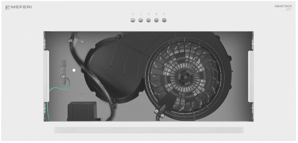 Встраиваемая вытяжка Meferi SMARTBOX60WH Light
