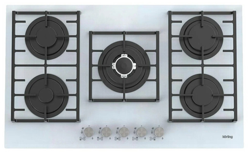 Газовая варочная панель Korting HGG 9835 CTW