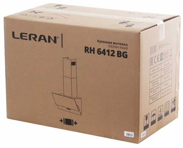 Кухонная вытяжка Leran RH 6412 BG