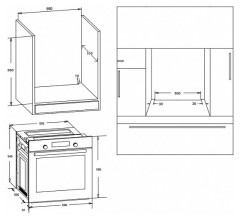 Электрический духовой шкаф Korting OKB 691 CSX