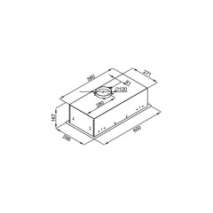 Встраиваемая вытяжка Ciarko Swift 600 IX