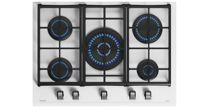 Газовая варочная панель Teka GZC 75330 XBC WHITE MARBLE