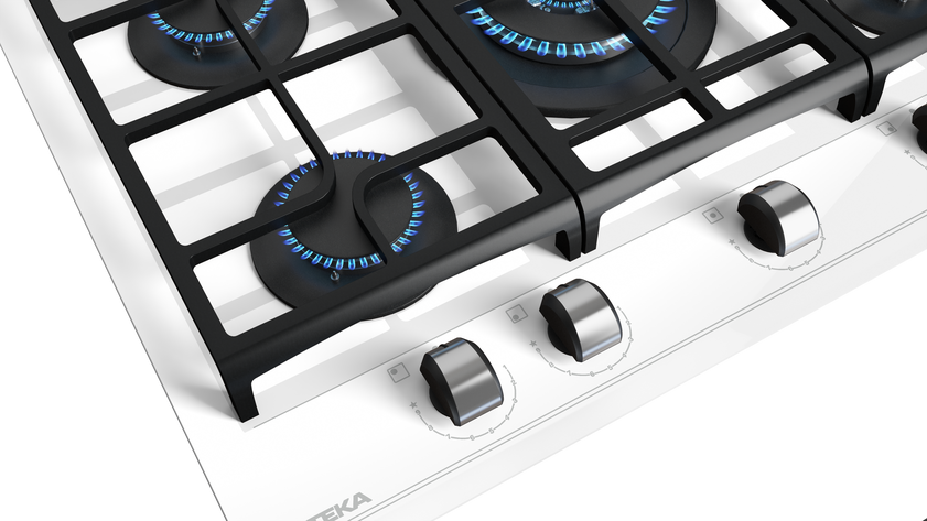 Газовая варочная панель Teka GZC 75330 XBC WHITE MARBLE