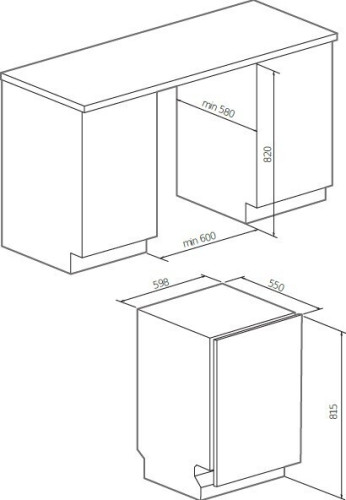 Посудомоечная машина GRAUDE VG 60.1