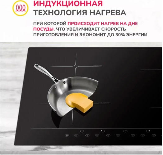 Индукционная варочная панель Simfer H60I74S001