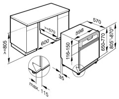Посудомоечная машина Miele G 1532 SCi