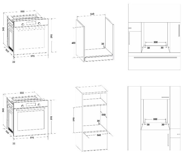 Электрический духовой шкаф Schaub Lorenz SLB EB6660