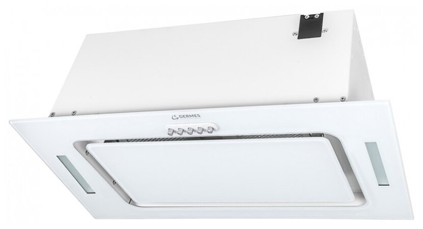 Встраиваемая вытяжка Germes Bravo Push 60 белый