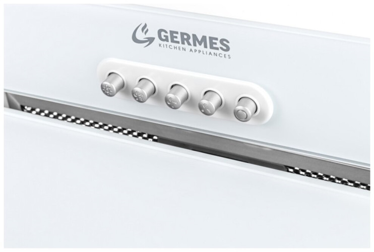 Встраиваемая вытяжка Germes Bravo Push 60 белый