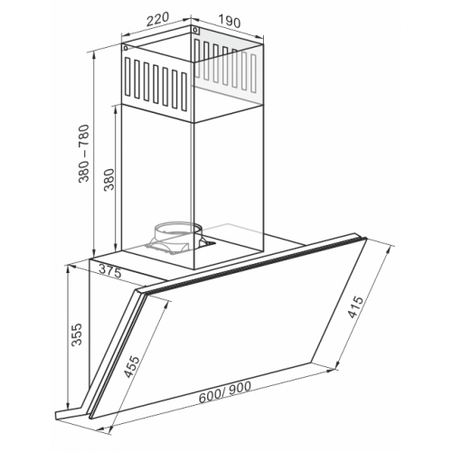 Кухонная вытяжка Kaiser AT-6430 F Eco