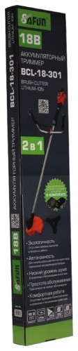 Триммер аккумуляторный SAFUN BCL-18-301 2 в 1