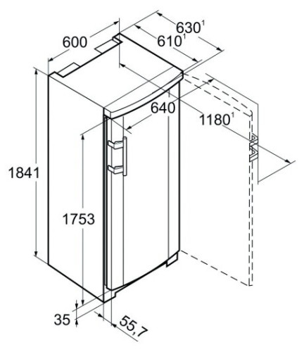 Морозильная камера Liebherr GN 3023