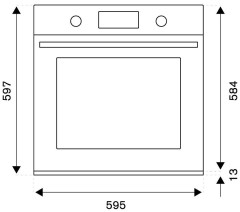 Электрический духовой шкаф La Germania F609LAGESX