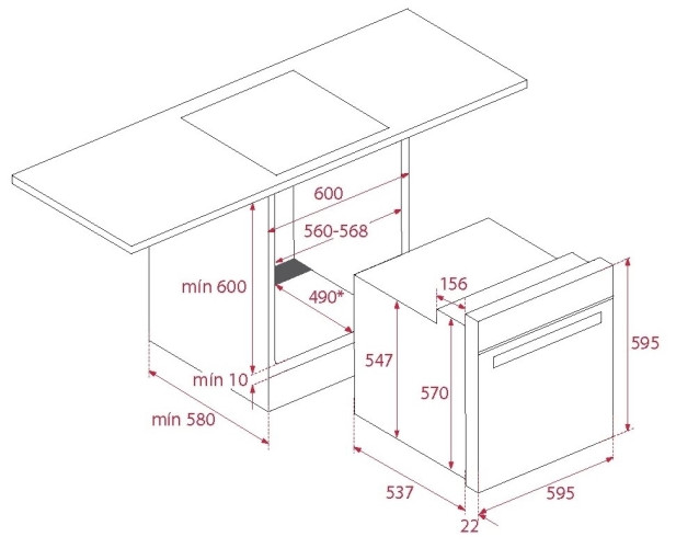 Электрический духовой шкаф Kuppersberg FH 611 W
