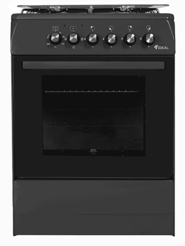 Комбинированная плита Ideal L110 ГК черный