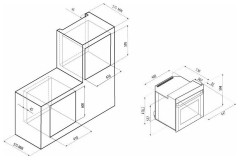 Электрический духовой шкаф Fornelli FEA 45 Sonata WH