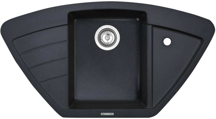 Кухонная мойка Zigmund & Shtain ECKIG 900 темная скала