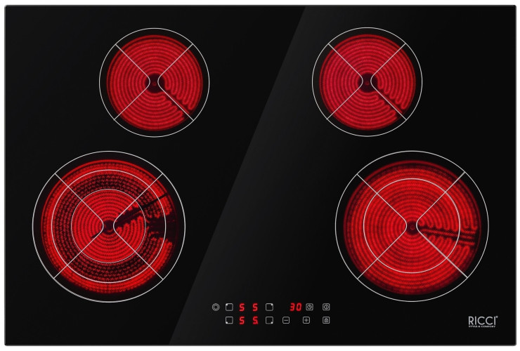 Электрическая варочная панель RICCI DTL-D47001