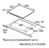 Электрическая варочная панель MAUNFELD CVCE593STBK LUX