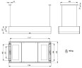 Кухонная вытяжка Falmec Vetra 120 Isola