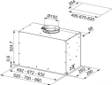 Встраиваемая вытяжка Franke FBFP XS A70 KL 305.0665.369