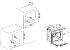 Электрический духовой шкаф Oasis D-N