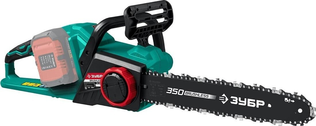 Аккумуляторная цепная пила Зубр ПЦЛ-3635