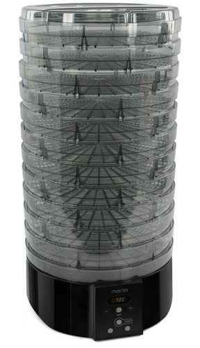 Сушилка для овощей и фруктов Marta MT-FD1886A черный жемчуг