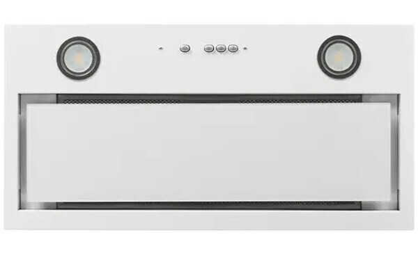 Встраиваемая вытяжка Elikor Cube 60П-1000 белый SM/белый