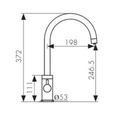 Смеситель для кухни Kaiser Merkur 26744-3