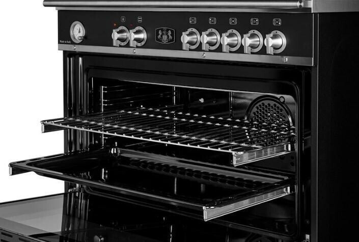 Комбинированная плита M&G ZBM 6699 ANT Silver