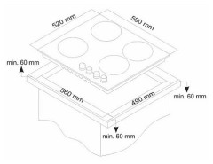 Комбинированная варочная панель Simfer H 60V31 O517