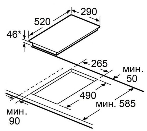Электрическая варочная панель MAUNFELD CVCE292PBK