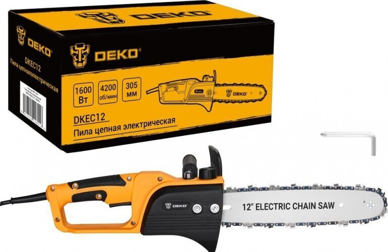 Электрическая цепная пила Deko DKEC12  065-1213