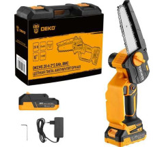Аккумуляторная цепная пила Deko DKCHS 20-6 063-4481