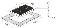 Индукционная варочная панель MAUNFELD EVI.292-BG
