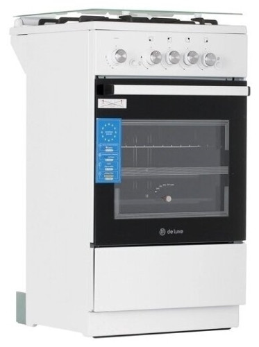 Газовая плита DE LUXE 5040 42г кр ЧР